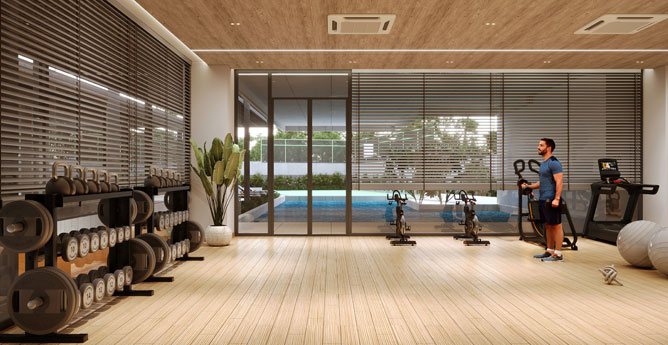 Senior-Friendly Gym