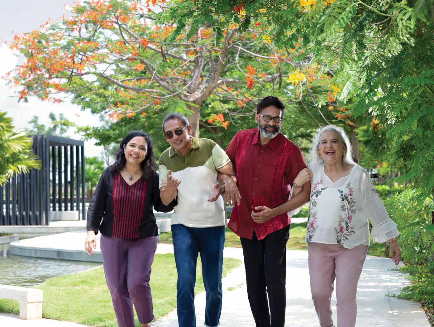 Residents enjoying life at Serene