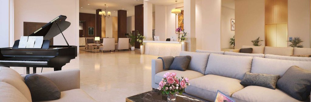 A premium senior living apartment in Bangalore