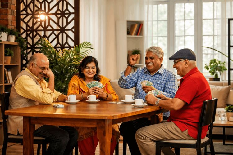 Finding like-minded friends in senior citizen apartments in Bangalore