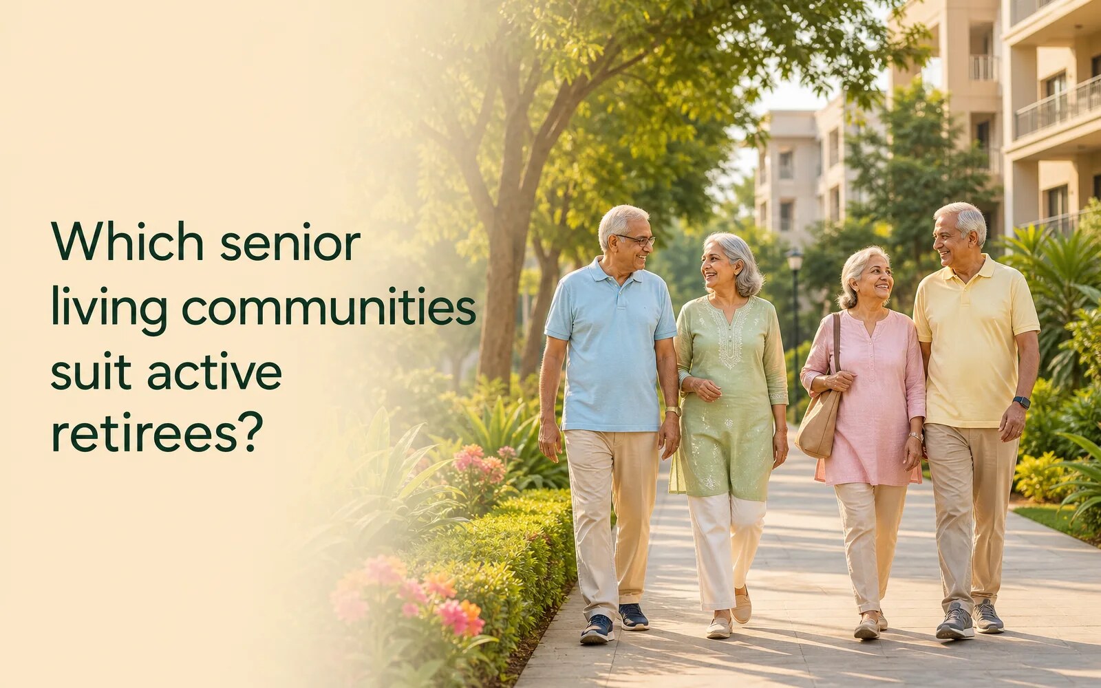 Senior Living Communities in India for Active Retirees